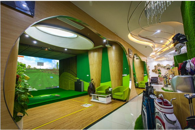 LG-Eagleye1106型 中小學(xué)高爾夫模擬教學(xué)訓練系統