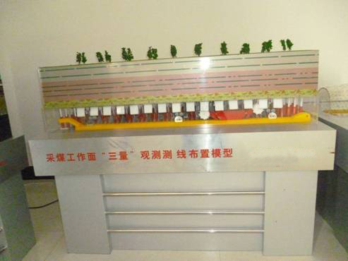 采煤工作面“三量”觀(guān)測線(xiàn)布置模型