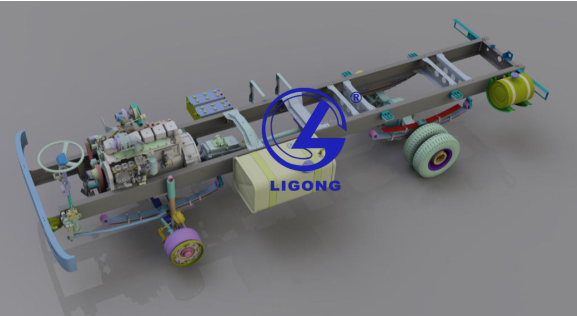 EQ1118越野車(chē)傳動(dòng)系統VR教學(xué)軟件