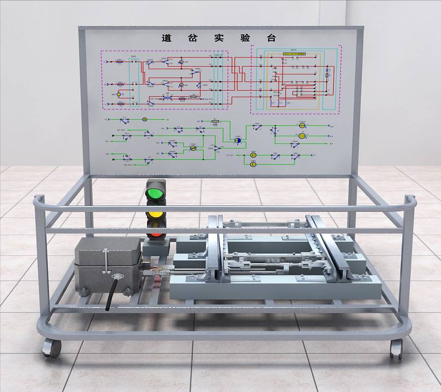 城市軌道交通道岔信號實(shí)訓系統實(shí)驗臺