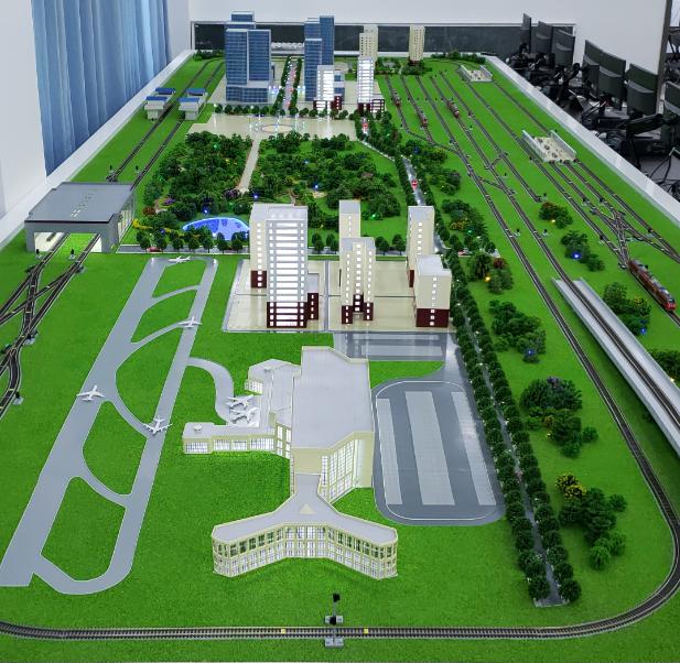 軌道交通實(shí)物沙盤(pán)模型