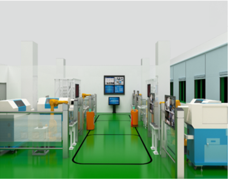 LGJ-SJ10智能機器人個(gè)性化訂制多智能體生產(chǎn)線(xiàn)