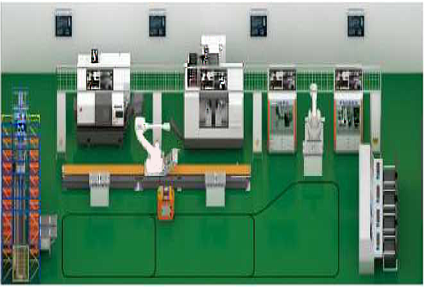 LGJ-SJ11智能機器人個(gè)性化定制多智能體生產(chǎn)線(xiàn)