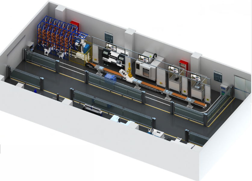 LGJ-SJ18智能機器人個(gè)性化定制多智能體生產(chǎn)線(xiàn)