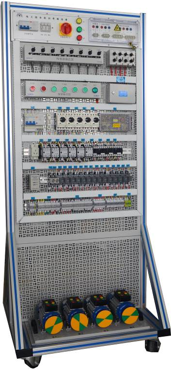立式塑膠機控制電路故障診斷實(shí)訓平臺