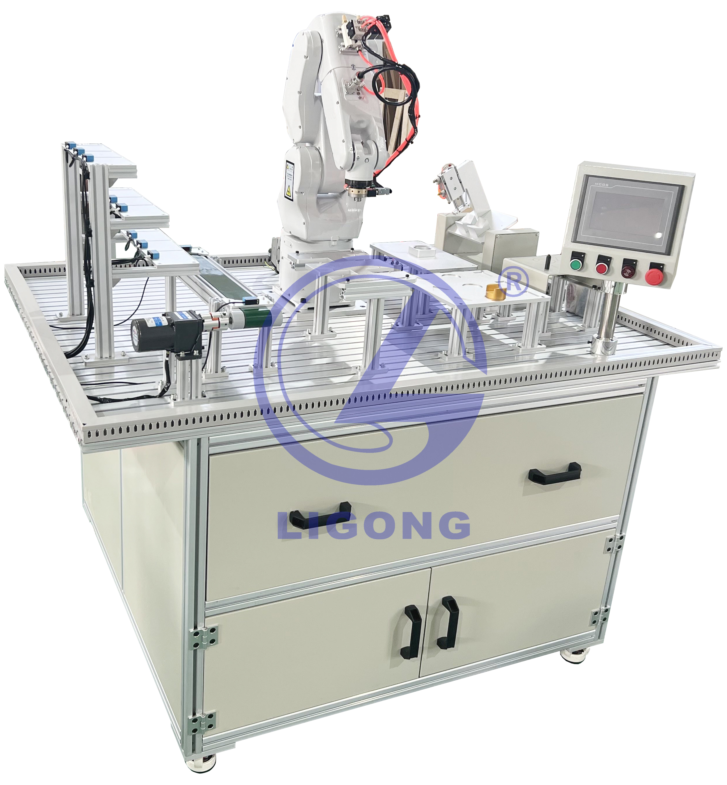 埃夫特工業(yè)機器人實(shí)訓平臺裝置